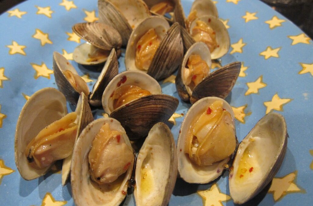 Grilled Littleneck Clams