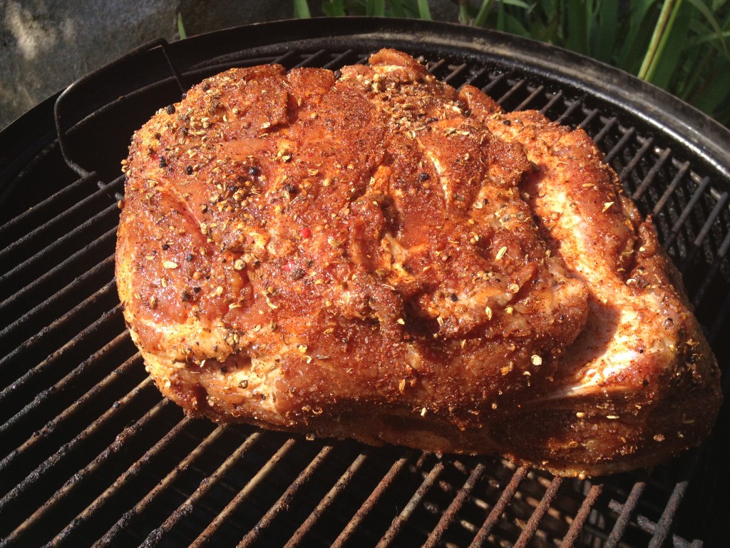 rubbed